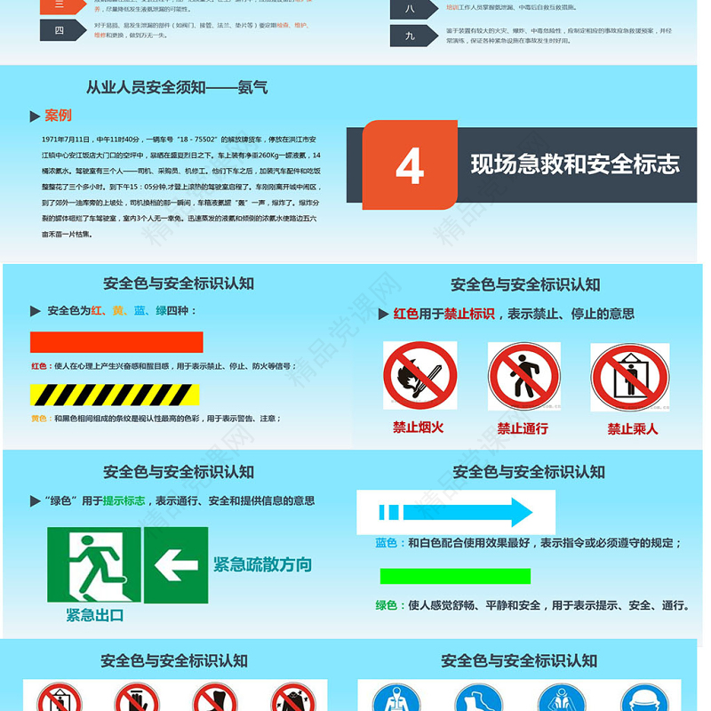 2021安全生产月培训课件PPT模板