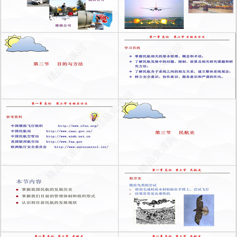 中国民航大学-民航概论课件-第一章ppt