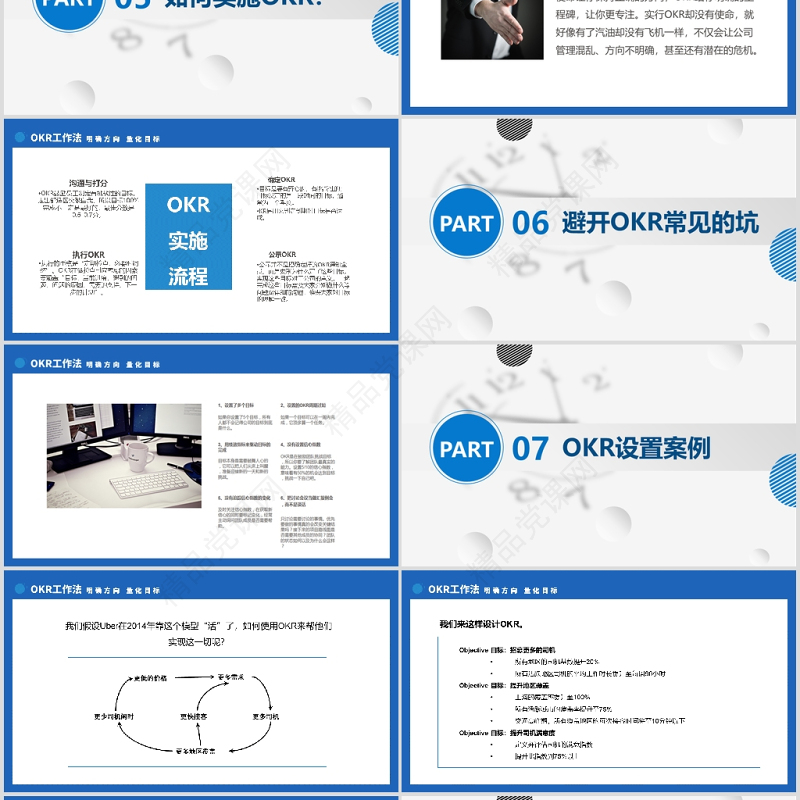 OKR工作法培训通用PPT模板