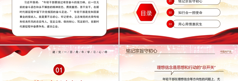 做党的忠实传人继承党的光荣传统和优良作风党史学习ppt党课