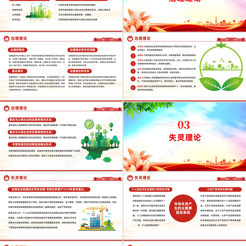 2024绿色城市社区治理PPT清新简约风让城市更美好城市社区治理专题课件下载