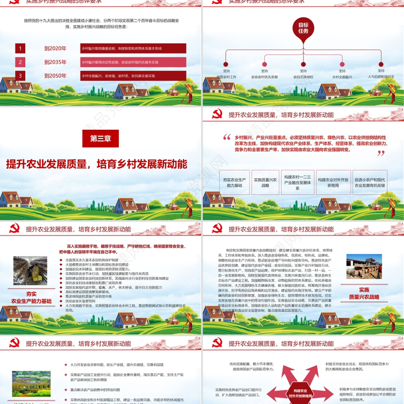2021中央一号文件解读全面实施乡村振兴战略PPT