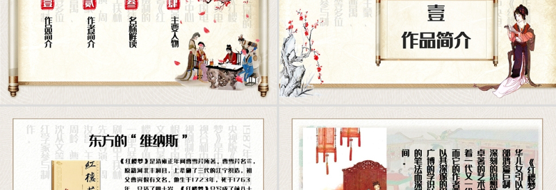 四大名著之红楼梦名著导读PPT