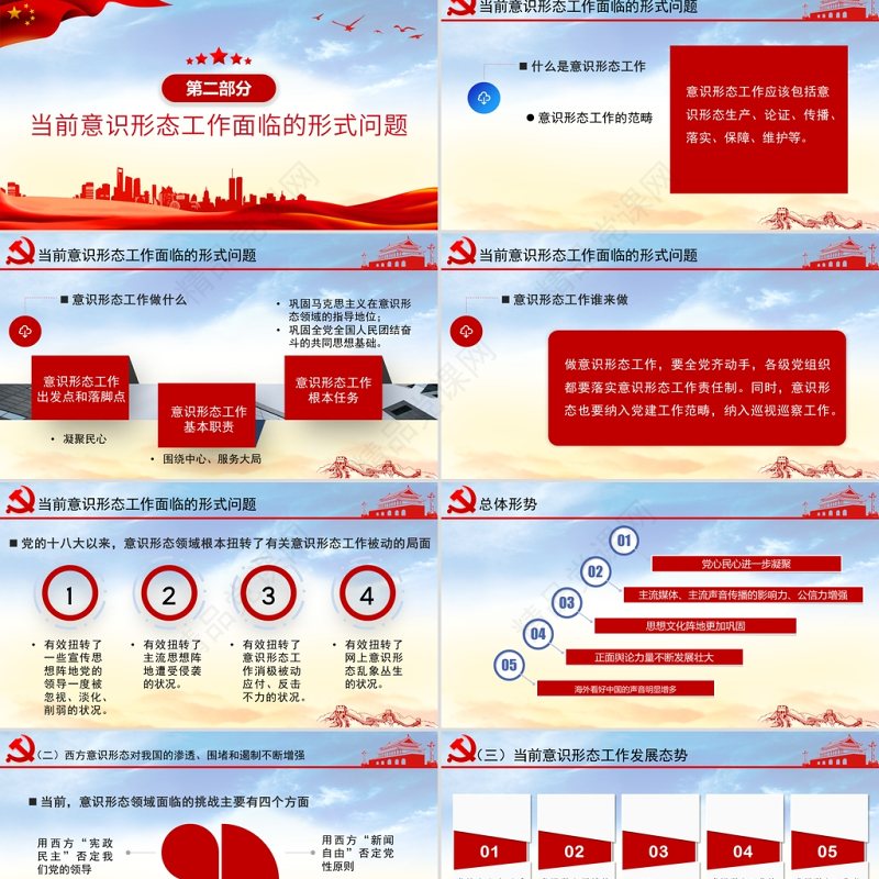 2021加强意识形态工作PPT筑牢思想防线坚决维护意识形态安全专题党课内容