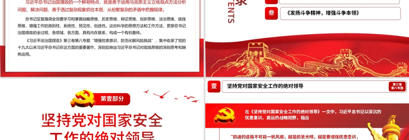 学习解读习总书记谈治国理政第三卷第八主题增强忧患意识防范化解风险挑战