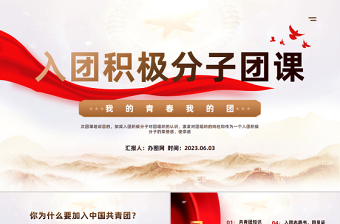 2024入团课件免费ppt