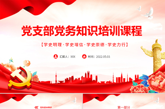 2024党务技能大赛主题ppt