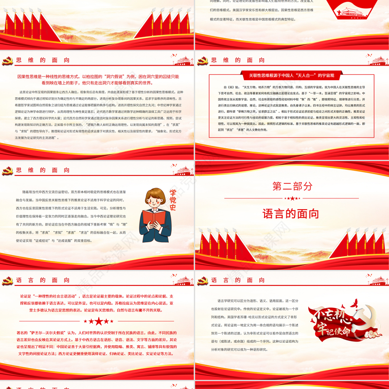 论证理论与实践的四个面向PPT党政风党员干部学习教育专题党课