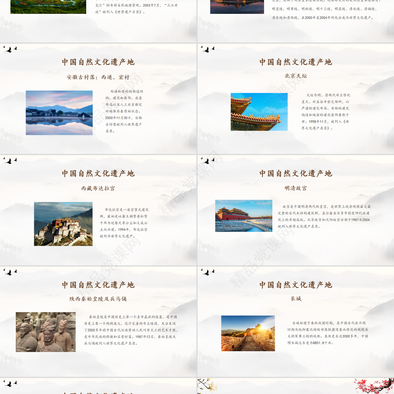 简约大气中国文化遗产日活动介绍PPT课件