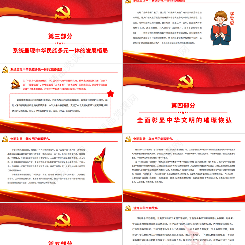 守护好、传承好、展示好中华文明优秀成果PPT深入学习中国国家博物馆创建一百一十周年之际总书记的回信