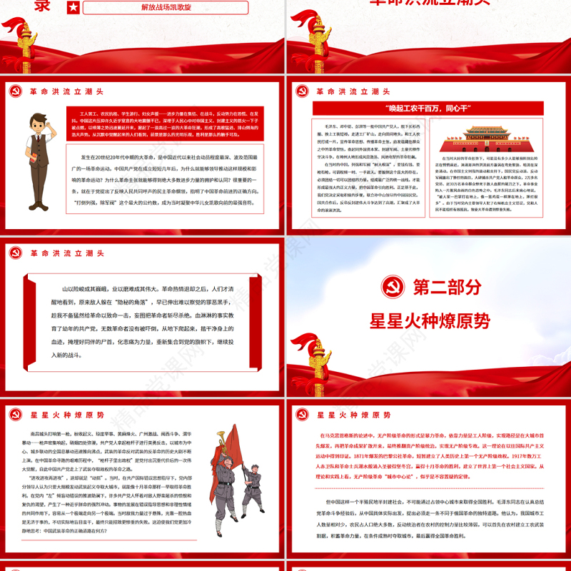 浴血奋战百折不挠PPT深入学习新民主主义革命伟大胜利是如何夺取的