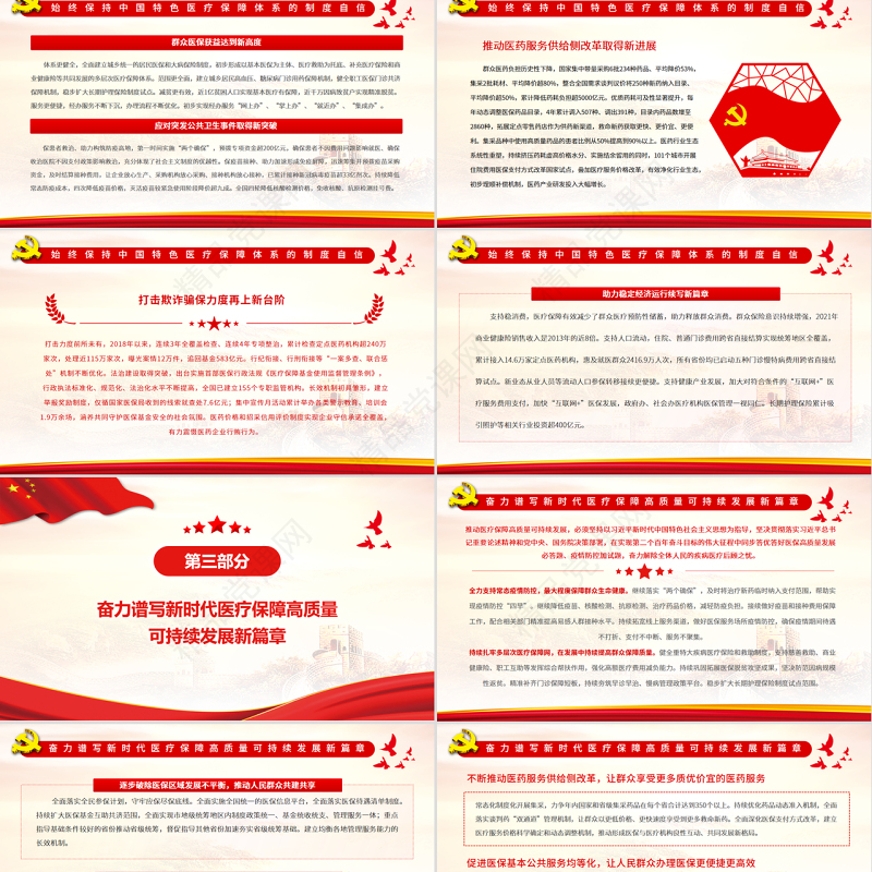 写好医疗保障高质量发展的时代答卷PPT精品深入学习贯彻落实总书记关于医疗保障的重要论述专题课件