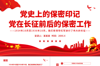2024党课PPT保密专题免费下载