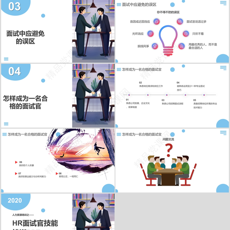企业培训之HR面试官技能培训PPT课件