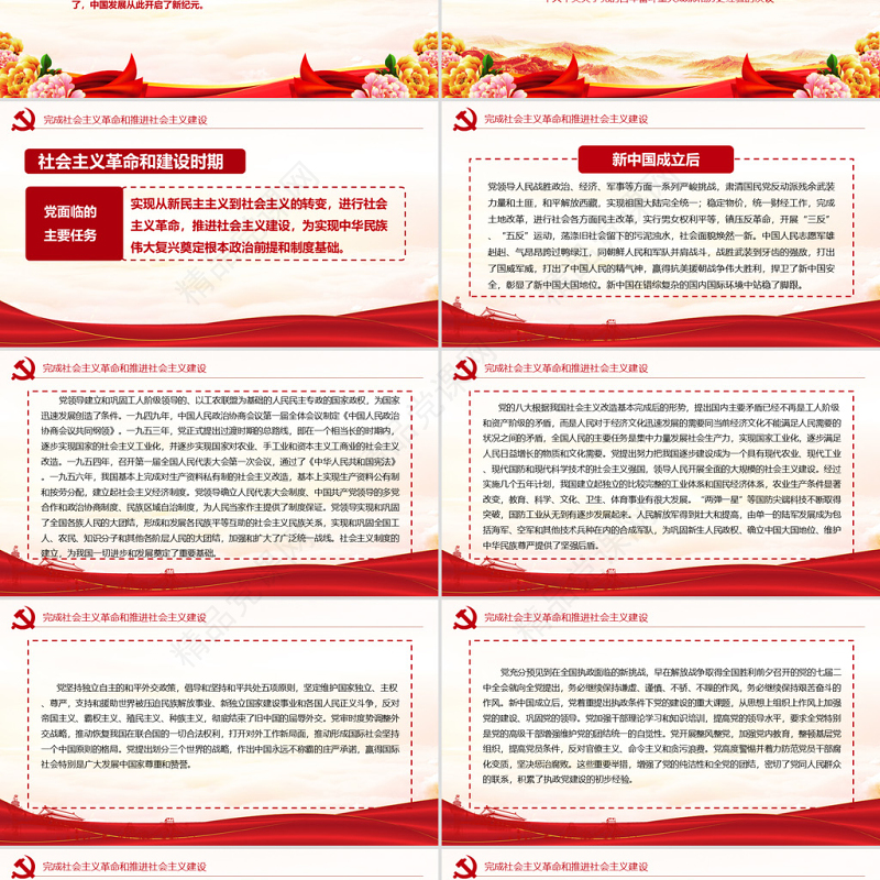 中共中央关于党的百年奋斗重大成就和历史经验的决议党课PPT