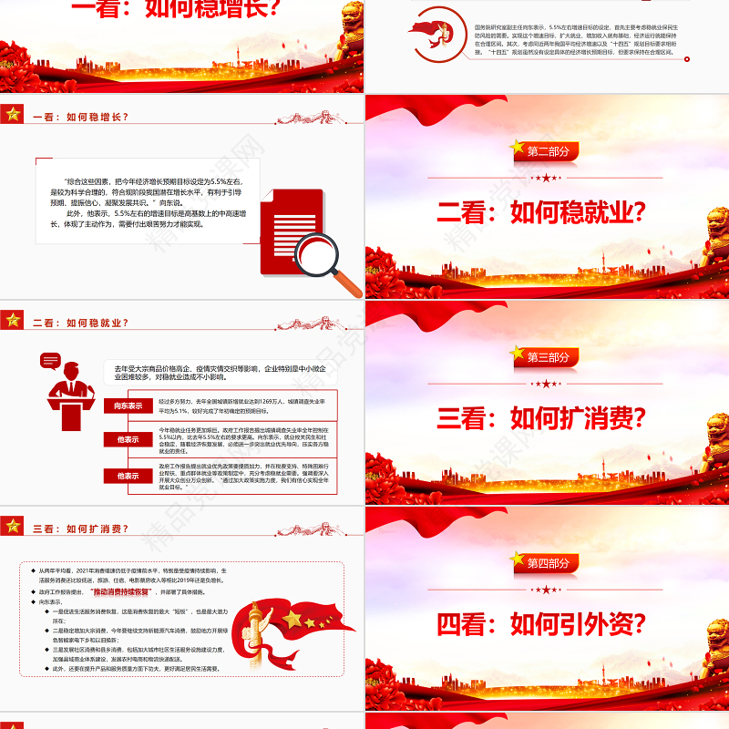 解读政府工作报告五大看点PPT深入学习十三届全国人大五次会议专题课件模板 政府工作报告 五大看点 十三届全国人大五次会议 两会 全国两会 聚焦两会 全国两会 两会精神 两会看点 聚焦两会 两会看点 十三届全国人大五次会议 全国政协十三届五次会议 两会召开时间 解读两会 两会ppt 关注民生 政府报告