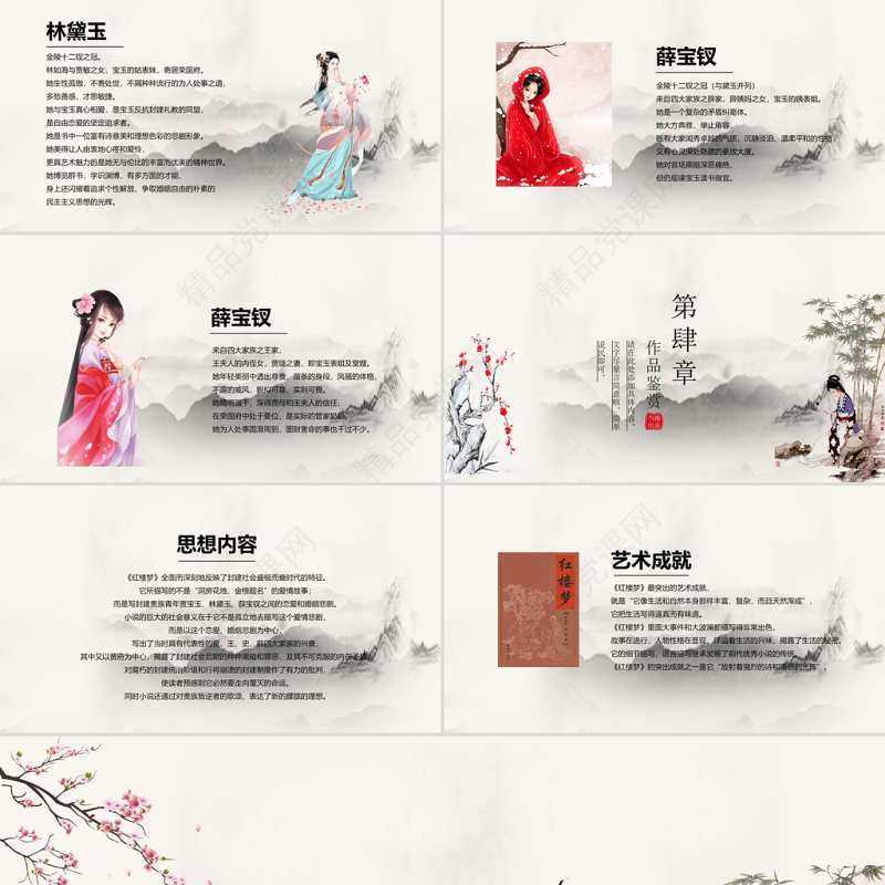 《红楼梦》导读PPT中国古典名著导读教学课件