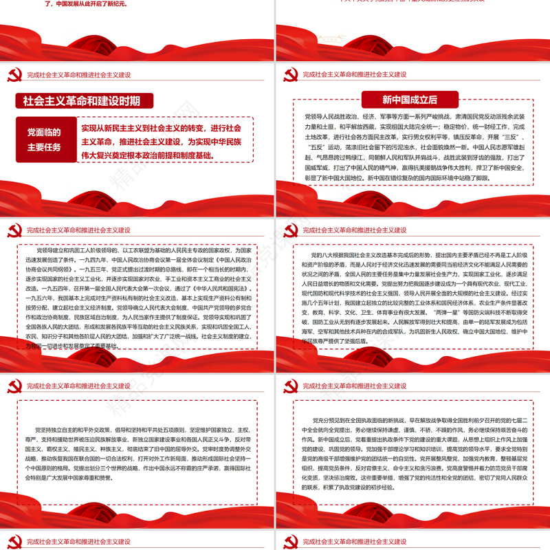 中共中央关于党的百年奋斗重大成就和历史经验的决议党课PPT