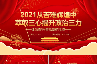 2025苦难辉煌ppt课件演讲稿三分钟