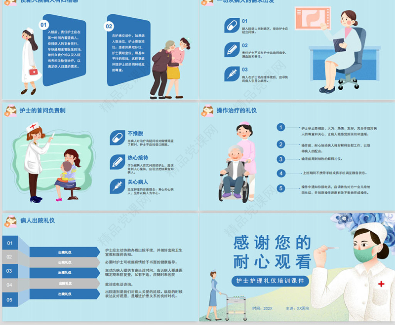 护士护理礼仪培训课件