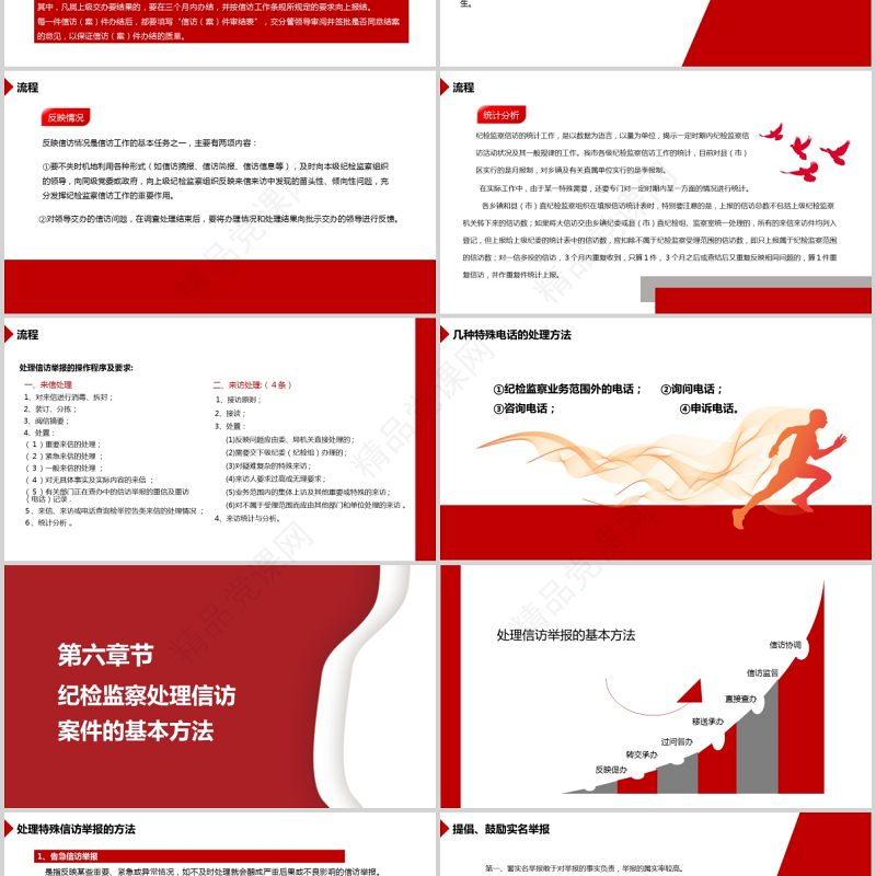 纪检监察信访举报PPT推进新时代纪检监察工作高质量发展党课课件