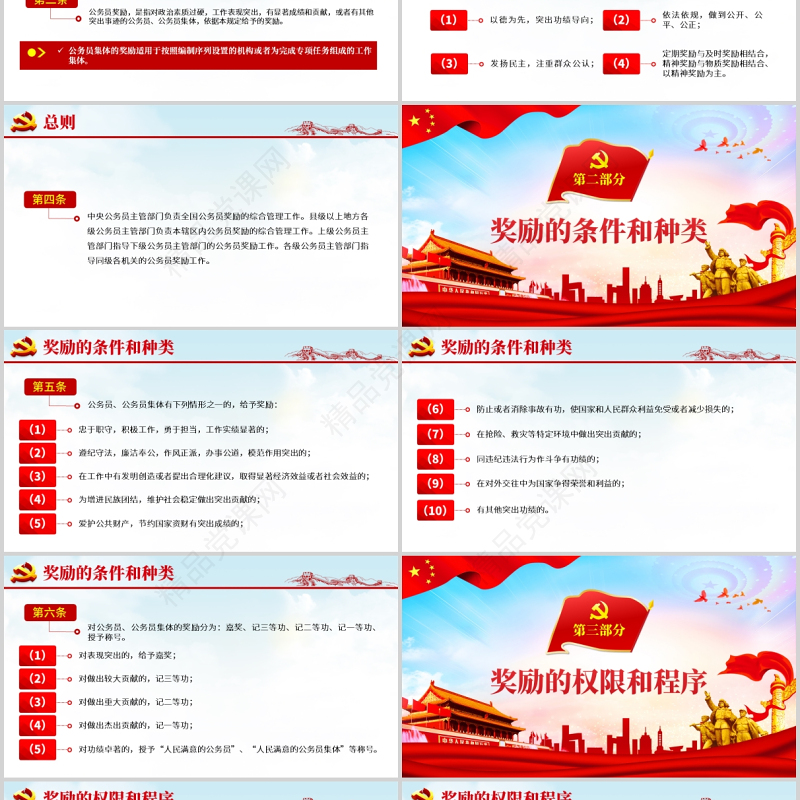 公务员奖励规定解读根据《中华人民共和国公务员法》等有关法律法规 PPT