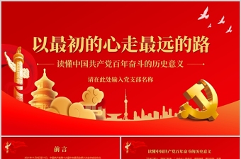 2025中国共青团的百年奋斗和历史启示ppt