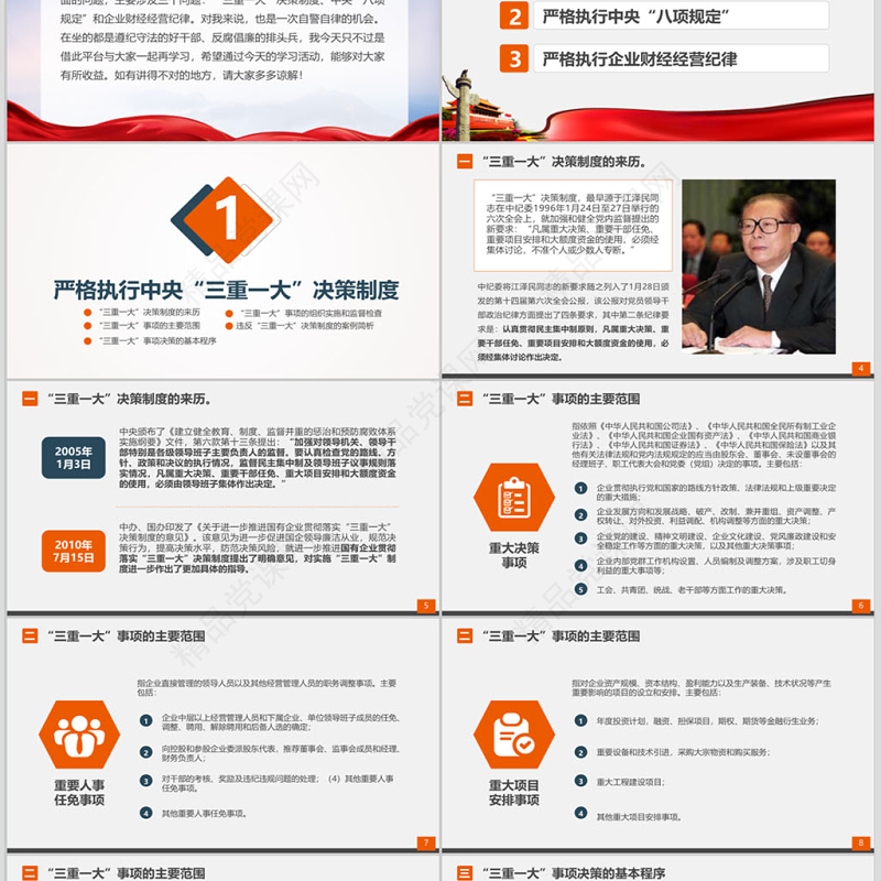 坚持廉洁从业 党风廉政建设 PPT模板