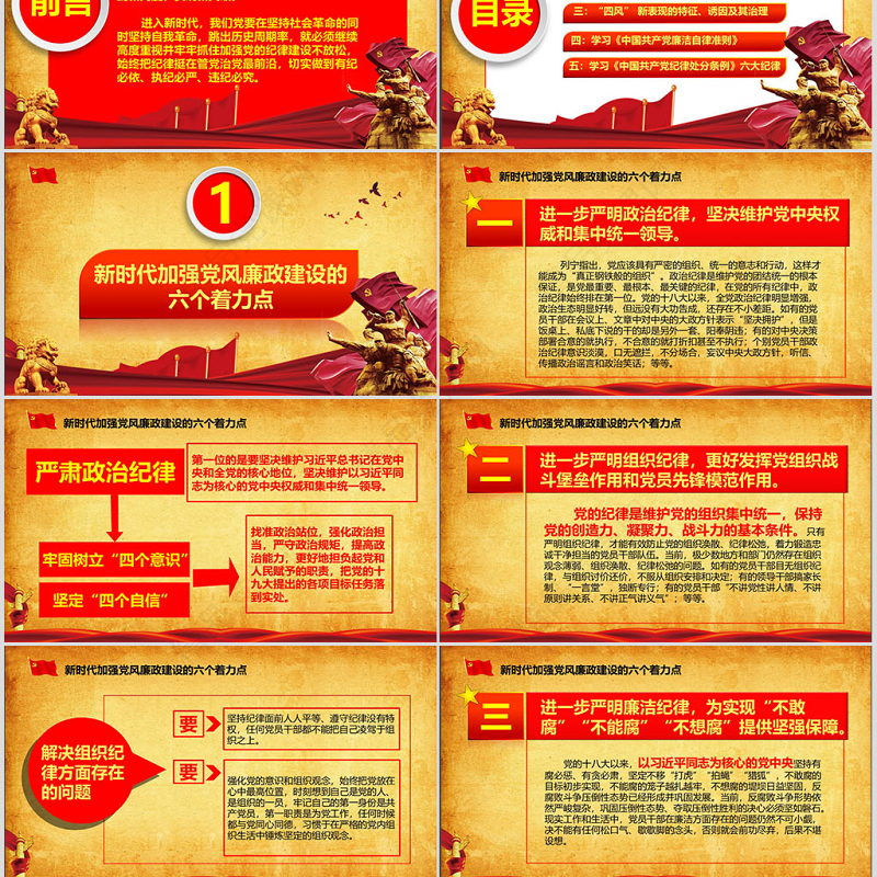 新时代党风廉政建设PPT-含讲稿