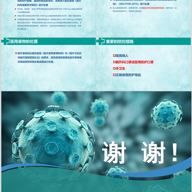 新型冠状病毒感染的肺炎医院感染预防与控制PPT