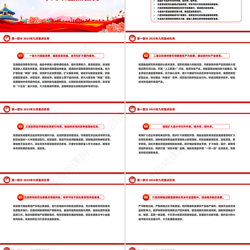 2025中央经济工作会议释放的重要信号PPT党课课件