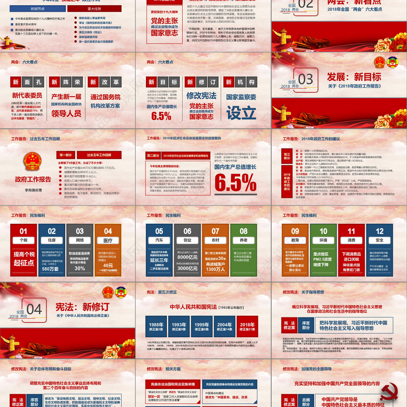 2018全国两会精神学习