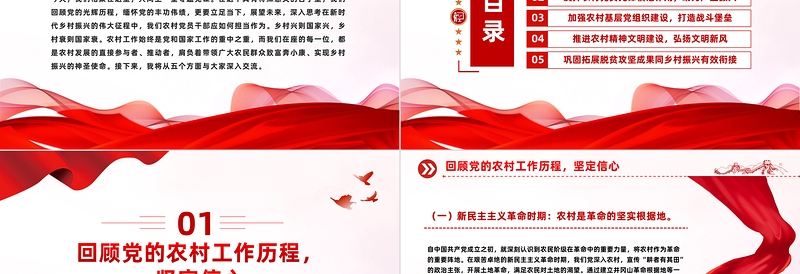 党政风在新时代乡村振兴征程中彰显党员担当PPT党课下载