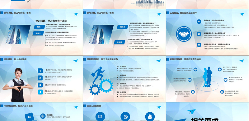 工作计划营销计划策划方案PPT模板