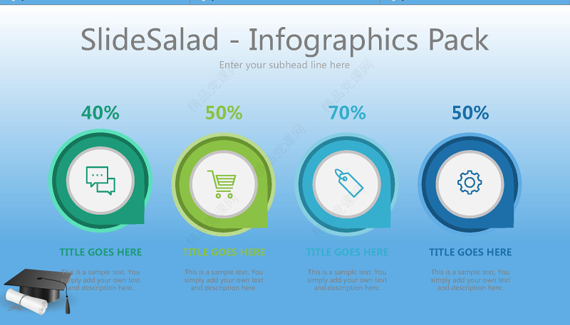 2019数据图表合集PPT模板