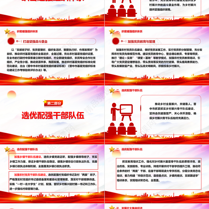 五措并举推动新时代乡村振兴ppt深入贯彻习近平新时代乡村振兴战略思想党支部党组织党员培训党课课件