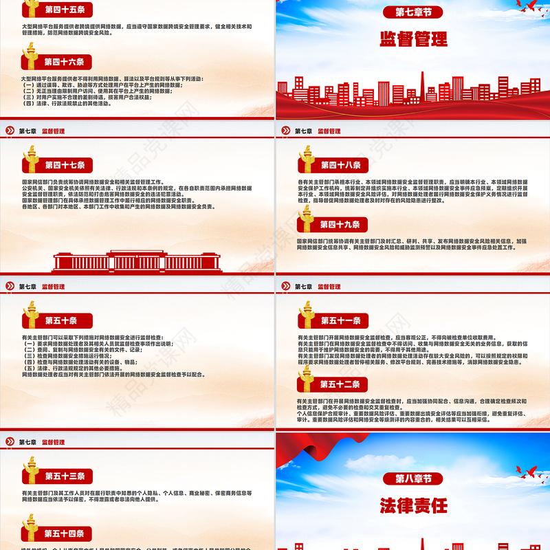 2024《网络数据安全管理条例》PPT精美大气条例法规专题课件下载