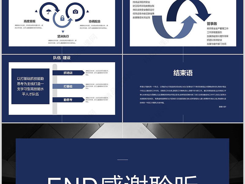 原创蓝色极简岗位竞聘报告竞岗演讲求职简历PPT