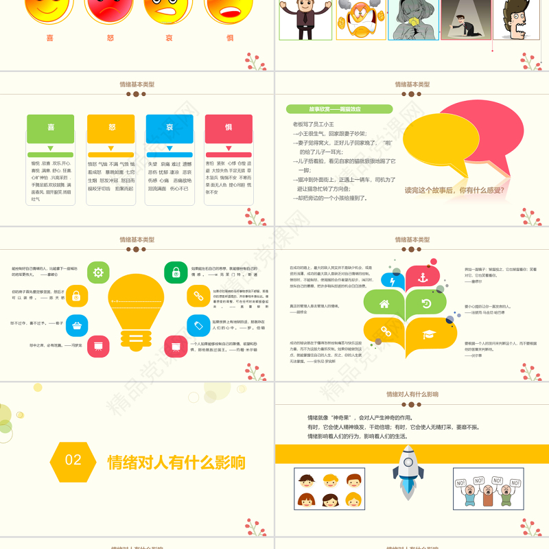 我的情绪我做主主题班会PPT