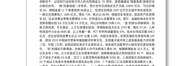 江苏省南京市委副书记、市长公开讲话文章汇编