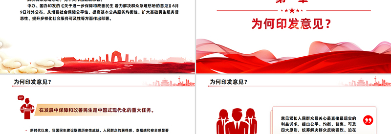 党政风解决群众急难愁盼党中央有哪些最新部署PPT课件