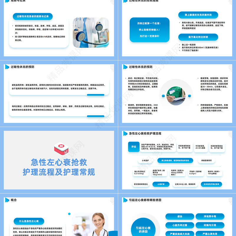 2024危重患者抢救流程与护理PPT简约风危重患者抢救流程培训课件下载