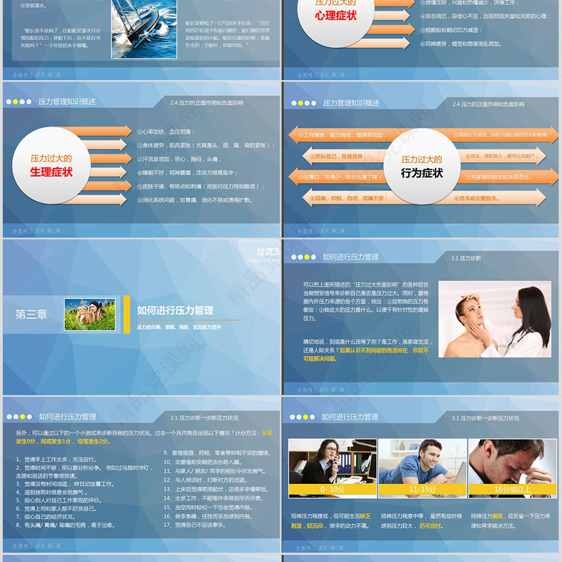 心理压力管理动态培训PPT课件