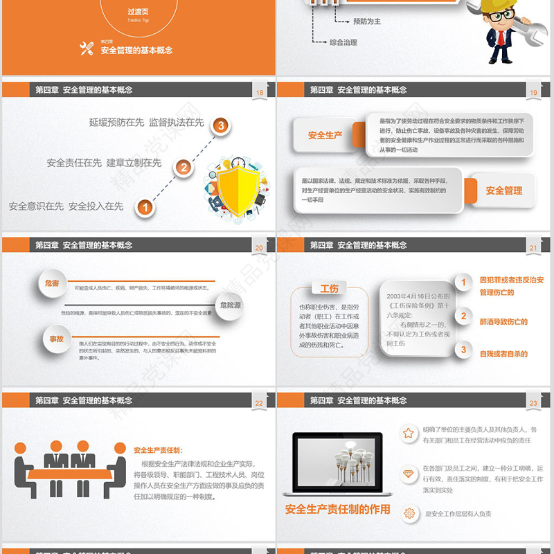 2020安全生产月企业安全管理人员安全生产管理培训PPT课件