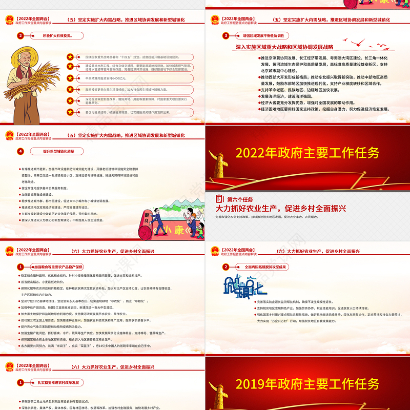 奋进新征程建功新时代PPT党政风优质深入学习贯彻全国两会精神党课课件