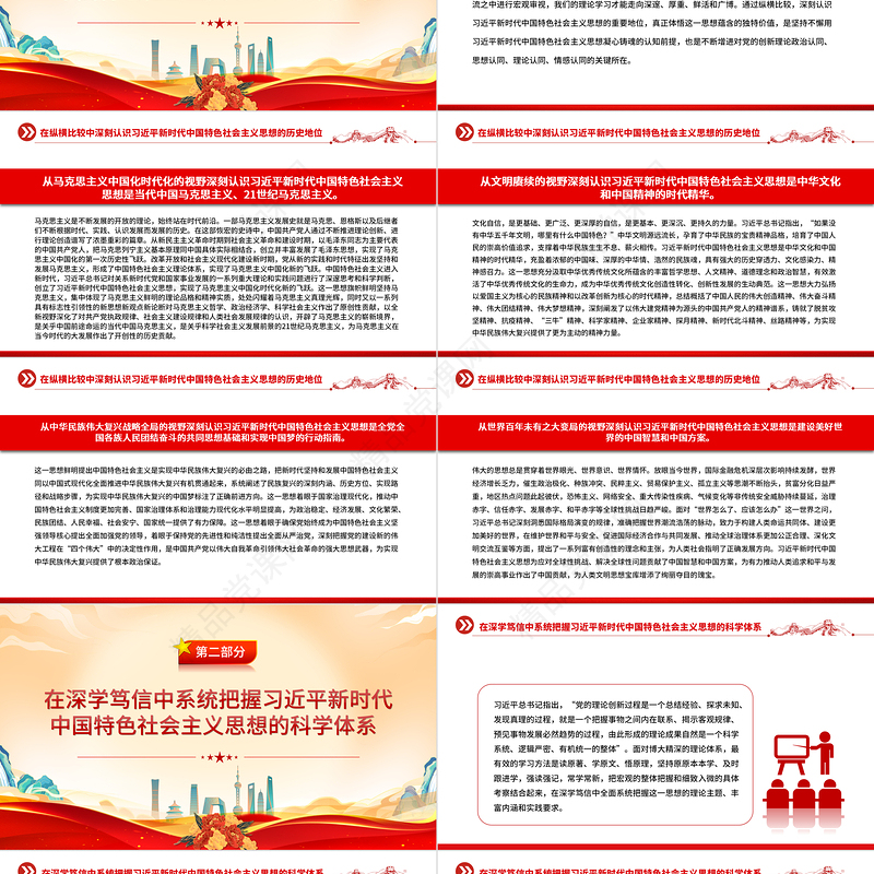 2023以科学的学习方法推动主题教育走深走实PPT优质党建风深入学习宣传贯彻党的二十大精神主题专题党课课件