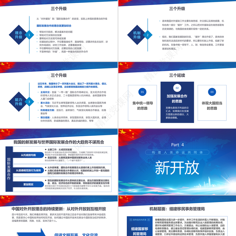 构建人类命运共同体大国担当PPT