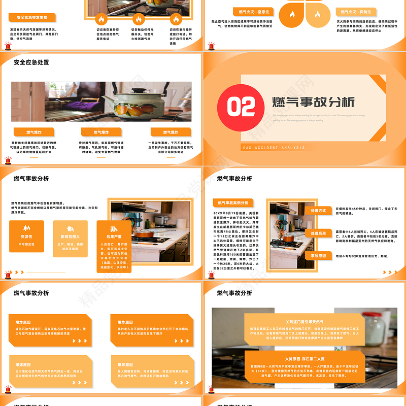2022燃气安全使用培训PPT简约风燃气安全使用培训知识模板课件