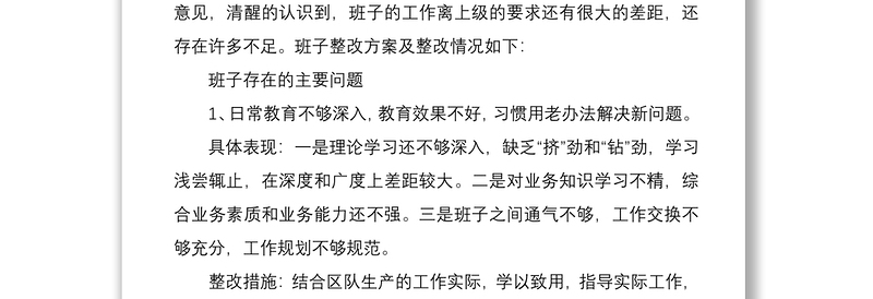 党支部支部书记问题清单及整改措施