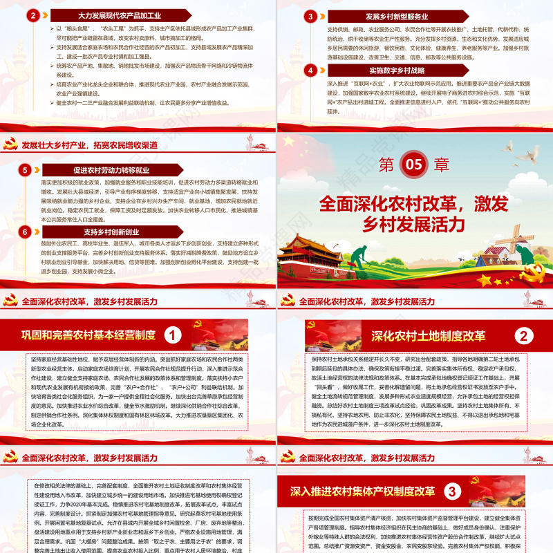 原创2019年中央一号文件坚持农业农村优先发展做好“三农”工作农村工作党课的若干意见-版权可商用